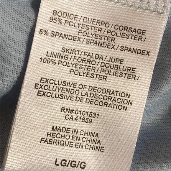 ♦️ NWT D-Signed Frozen 2 Floral Lace Skater Dress L - Picture 7 of 8